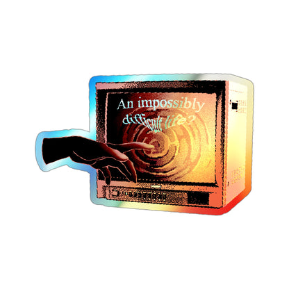 Homeslice "The Unbirth of Adam" Holographic Sticker