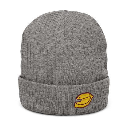 FRAF "Eureka Lemon" Embroidered Knit Beanie