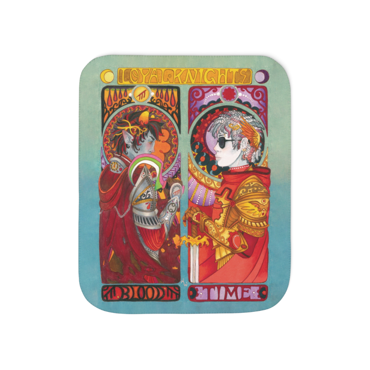 VHS Dubs "Loyal Knights" Blanket