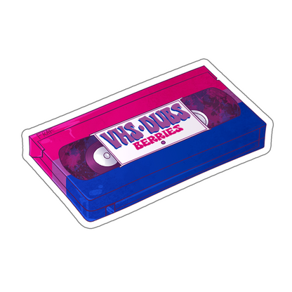 VHS Dubs Pride Stickers