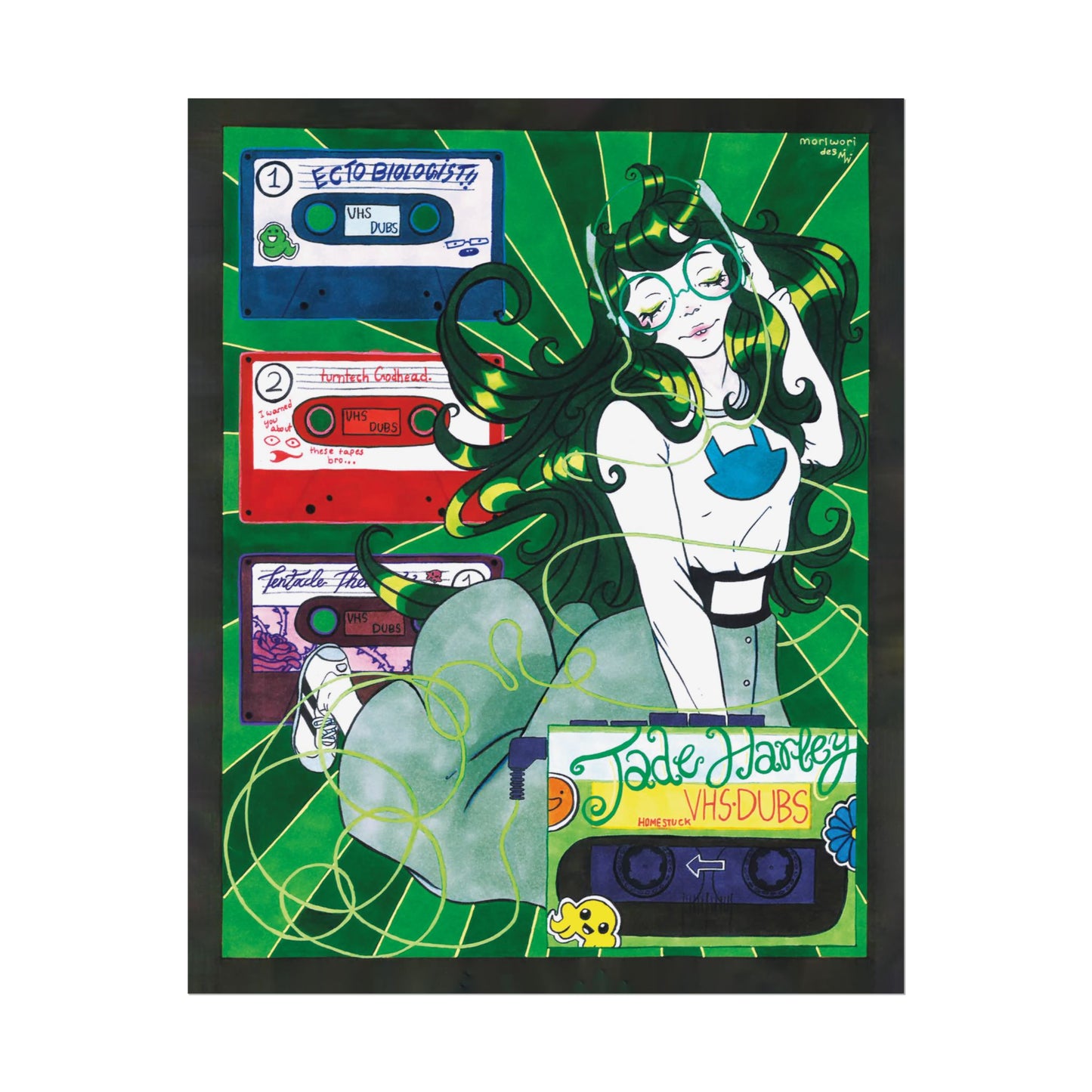 VHS Dubs "Friendship Tapes" Print