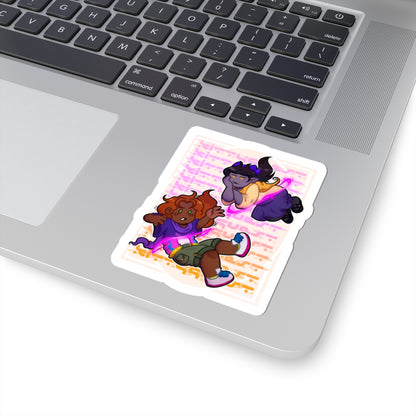Kittyquest "Kitty and Ramona" Sticker
