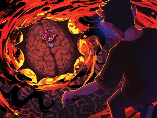 July 2025 "Land of Brains and Fire" Print