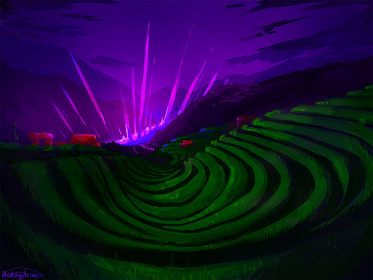 November 2024 "Land of Mounds and Xenon" Print