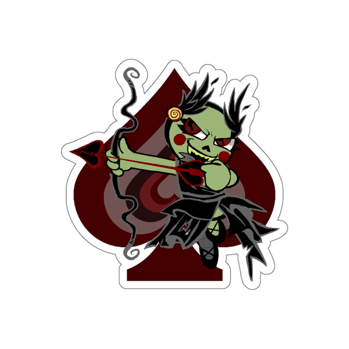 Homeslice "Cherub of Malice" Sticker