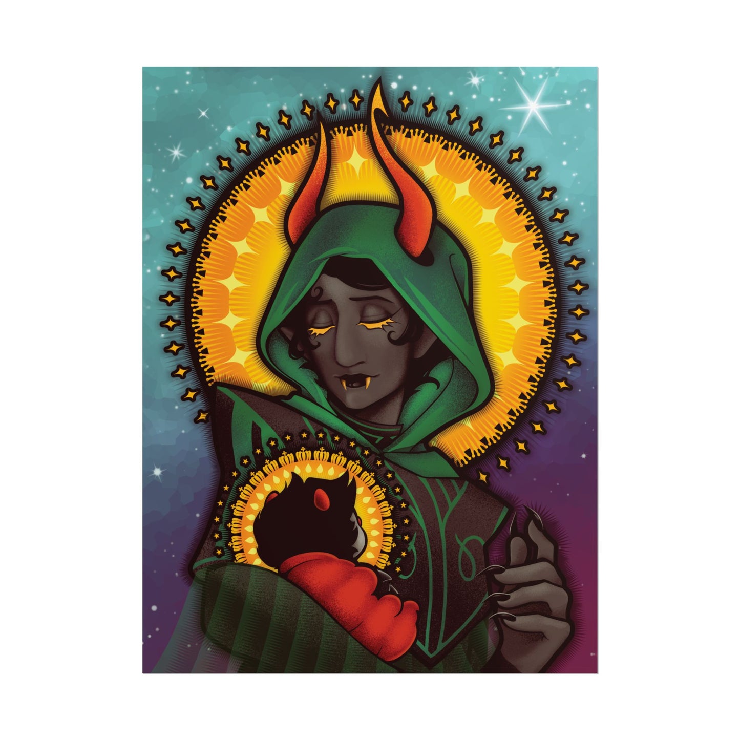 VHS Dubs "Mother Dolorossa" Print