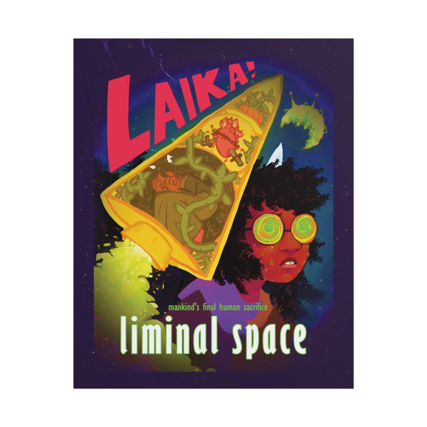 "Sorry Laika" Liminal Space Poster