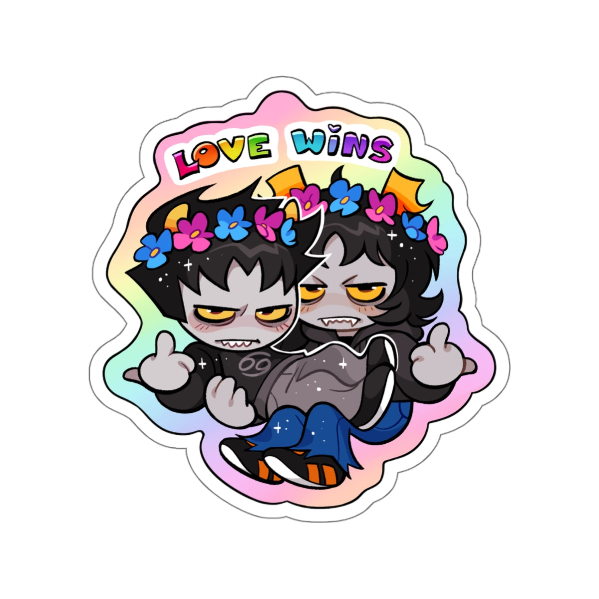 Vast Error "Love Wins" Sticker