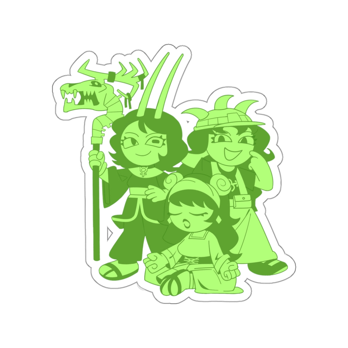 Vast Error "Hemospectrum Pride" Stickers