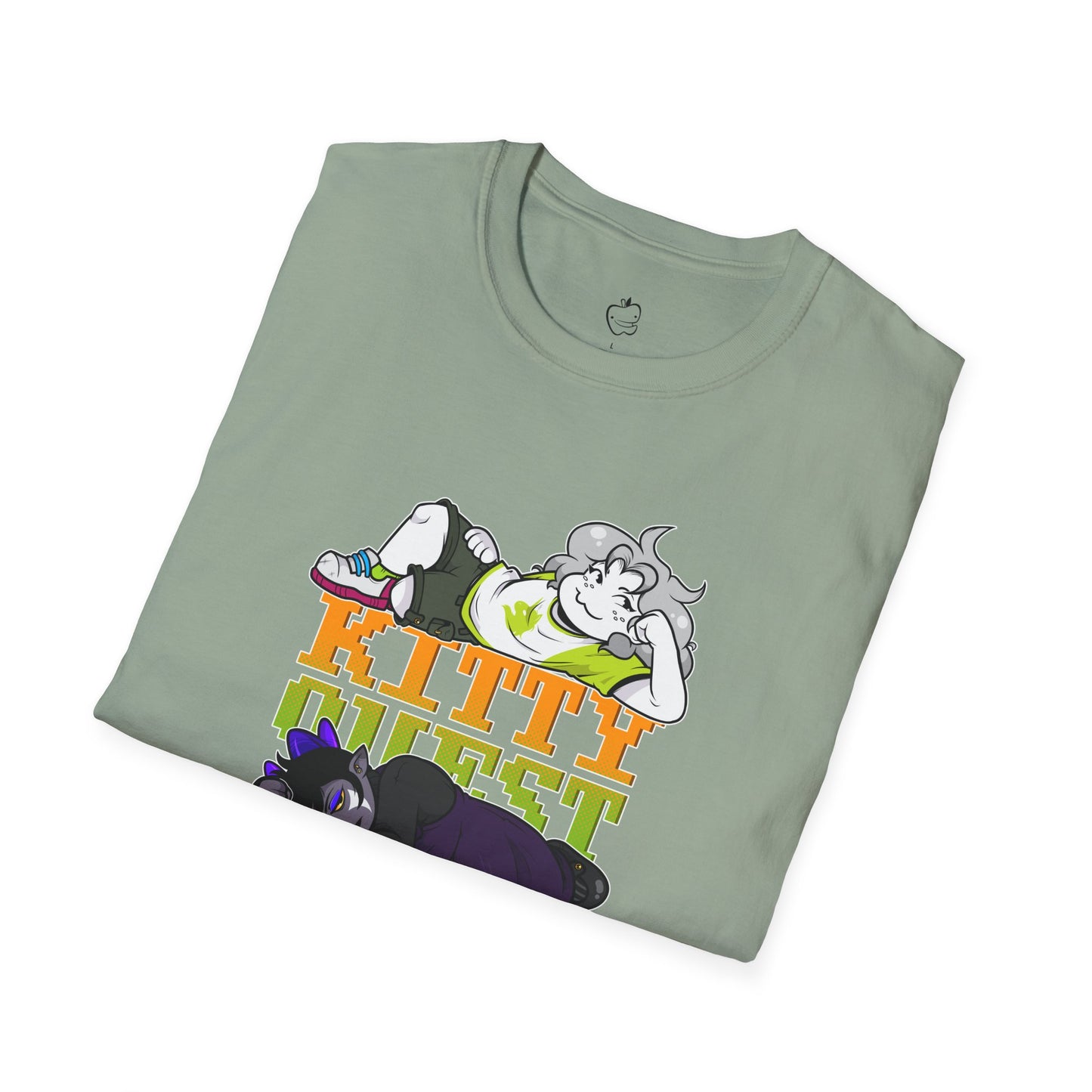 Kittyquest "KITTYQUEST" Color T-Shirt