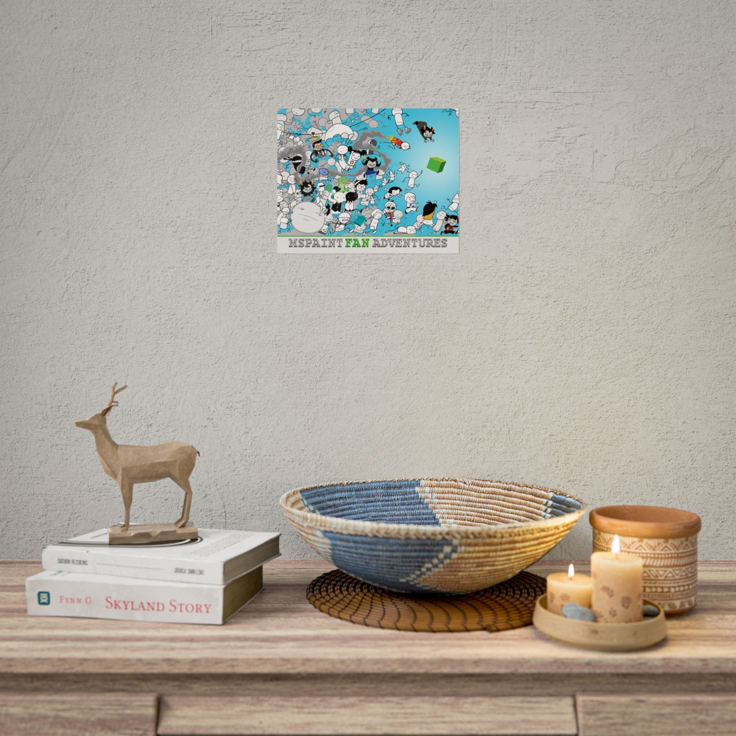 MSPaint Fan Adventures Poster