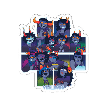 VHS Dubs "Team Alternia" Sticker