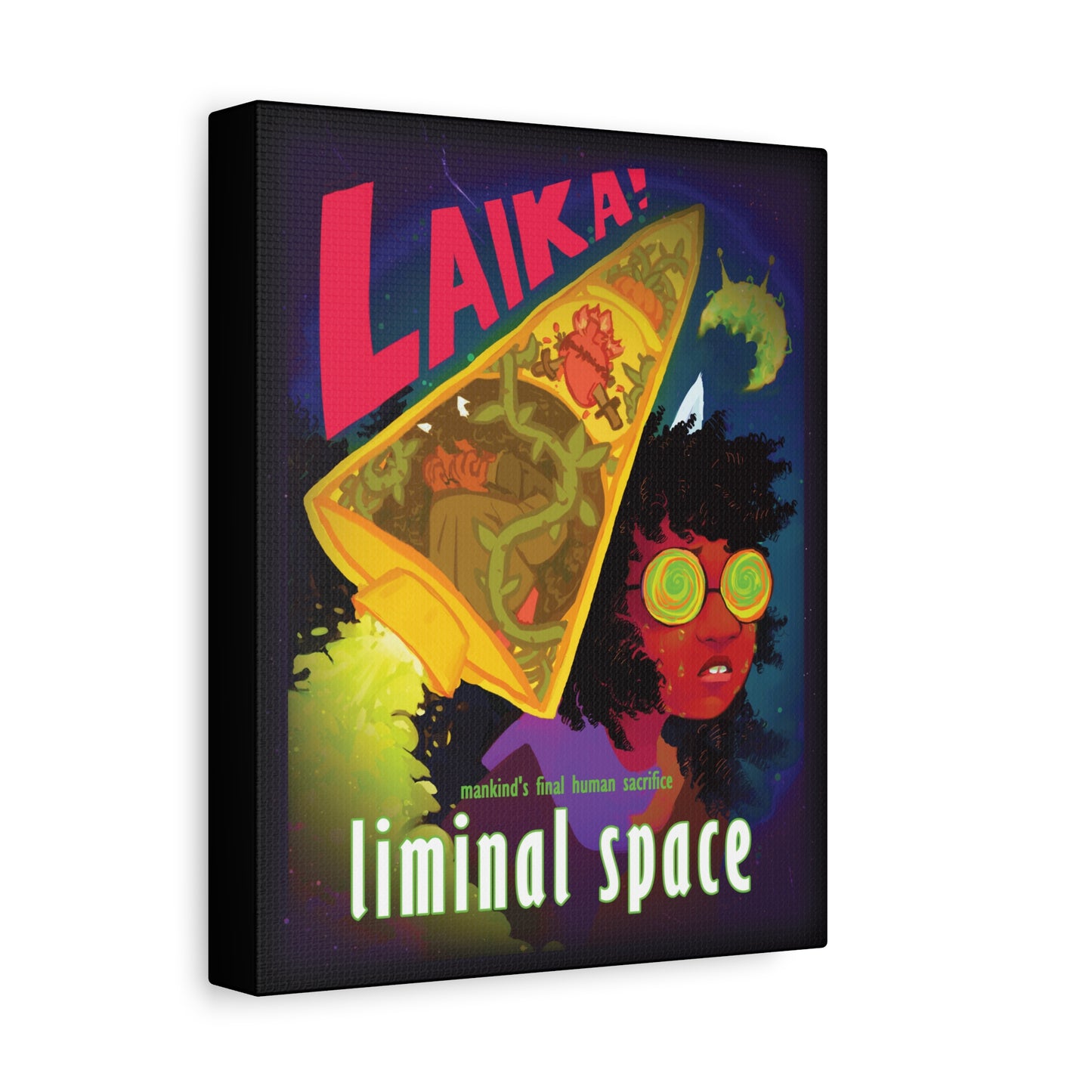 "Sorry Laika" Liminal Space Canvas