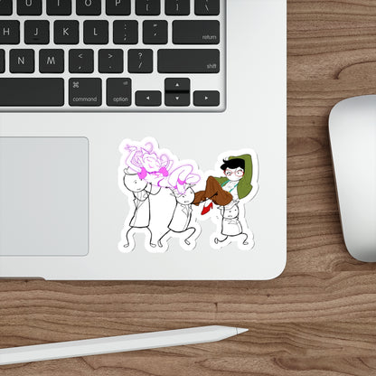 Homeslice "Jane & Purroblem Sleuth" Sticker