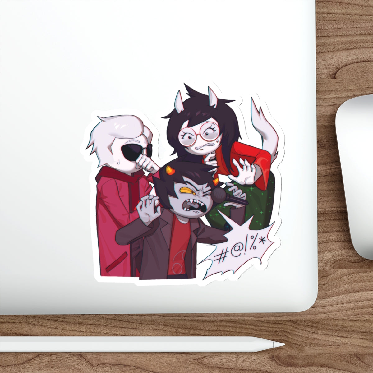 Homeslice "And they were roommates..." Sticker