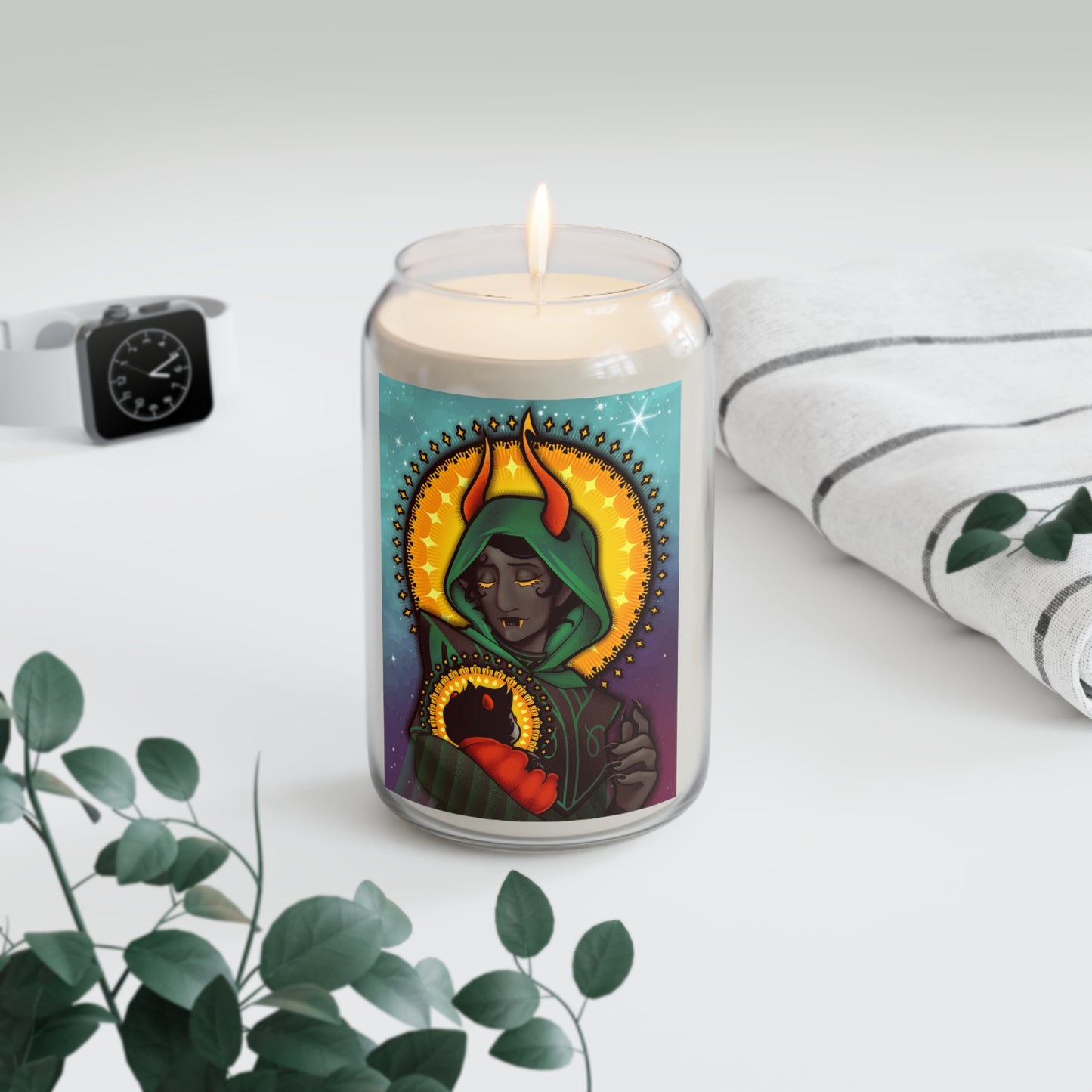 VHS Dubs "Mother Dolorossa" Soy Prayer Candle