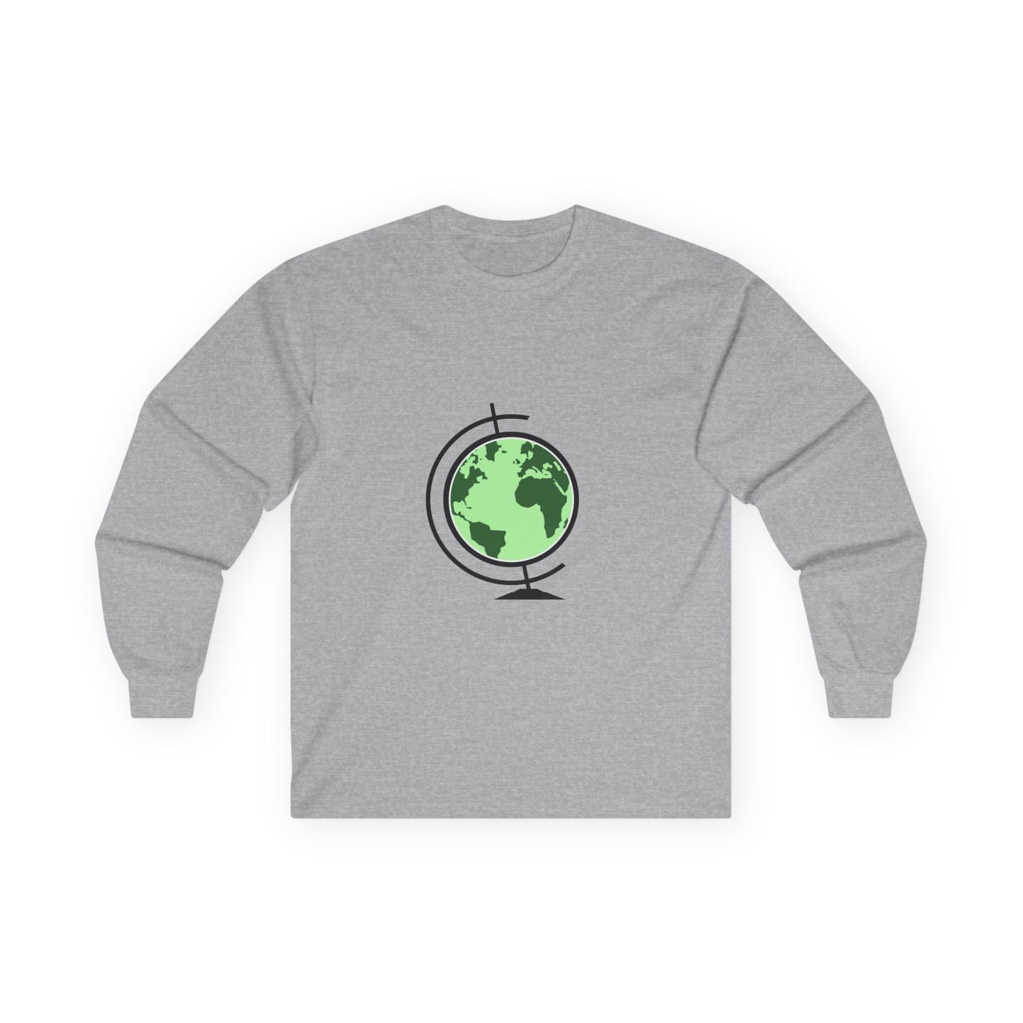 Loftlatched "Evergreen Globe" Long-Sleeve Shirt
