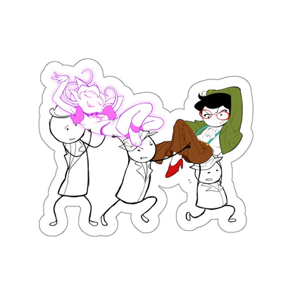 Homeslice "Jane & Purroblem Sleuth" Sticker