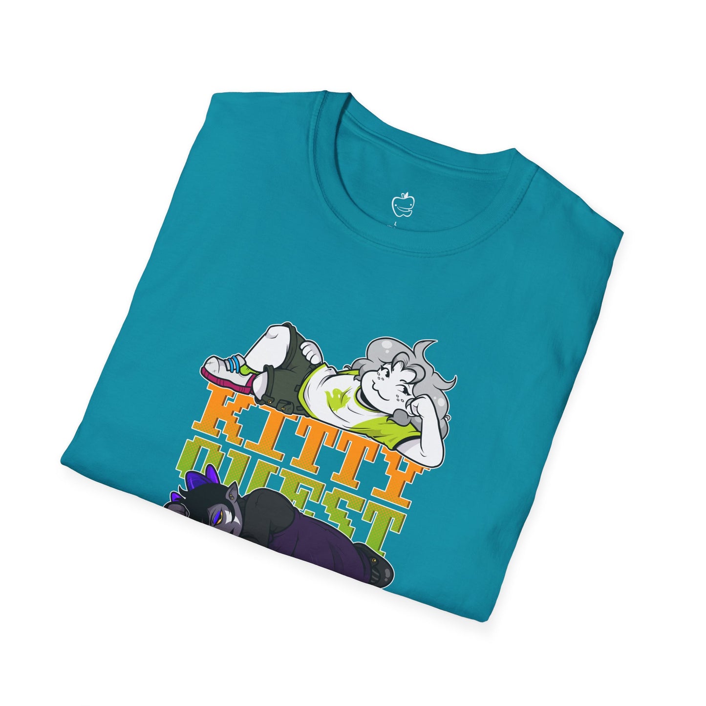 Kittyquest "KITTYQUEST" Color T-Shirt