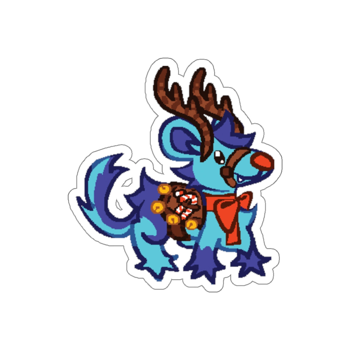 Lairhold "Reindeasel, Raring to Go" Sticker