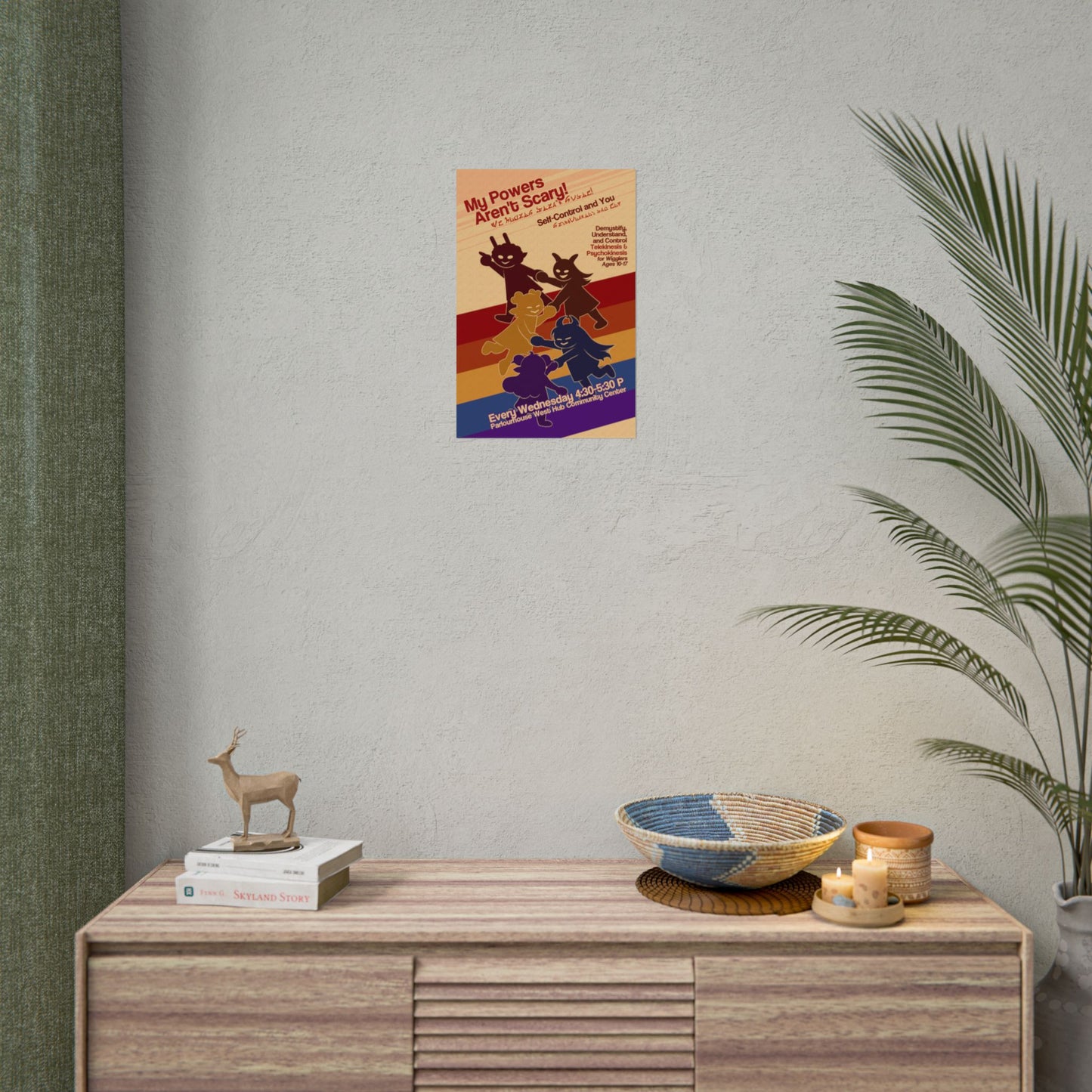 Kittyquest "My Powers Aren't Scary!" Print