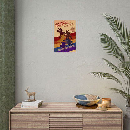 Kittyquest "My Powers Aren't Scary!" Print