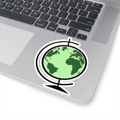 Loftlatched "Evergreen Globe" Sticker