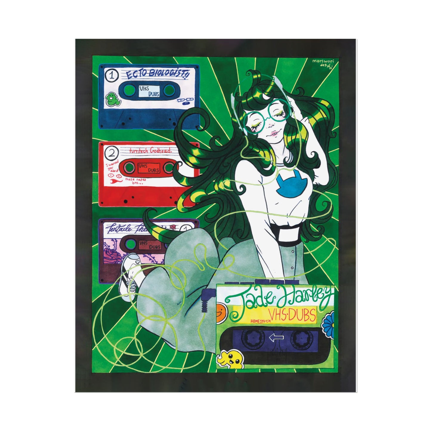 VHS Dubs "Friendship Tapes" Print