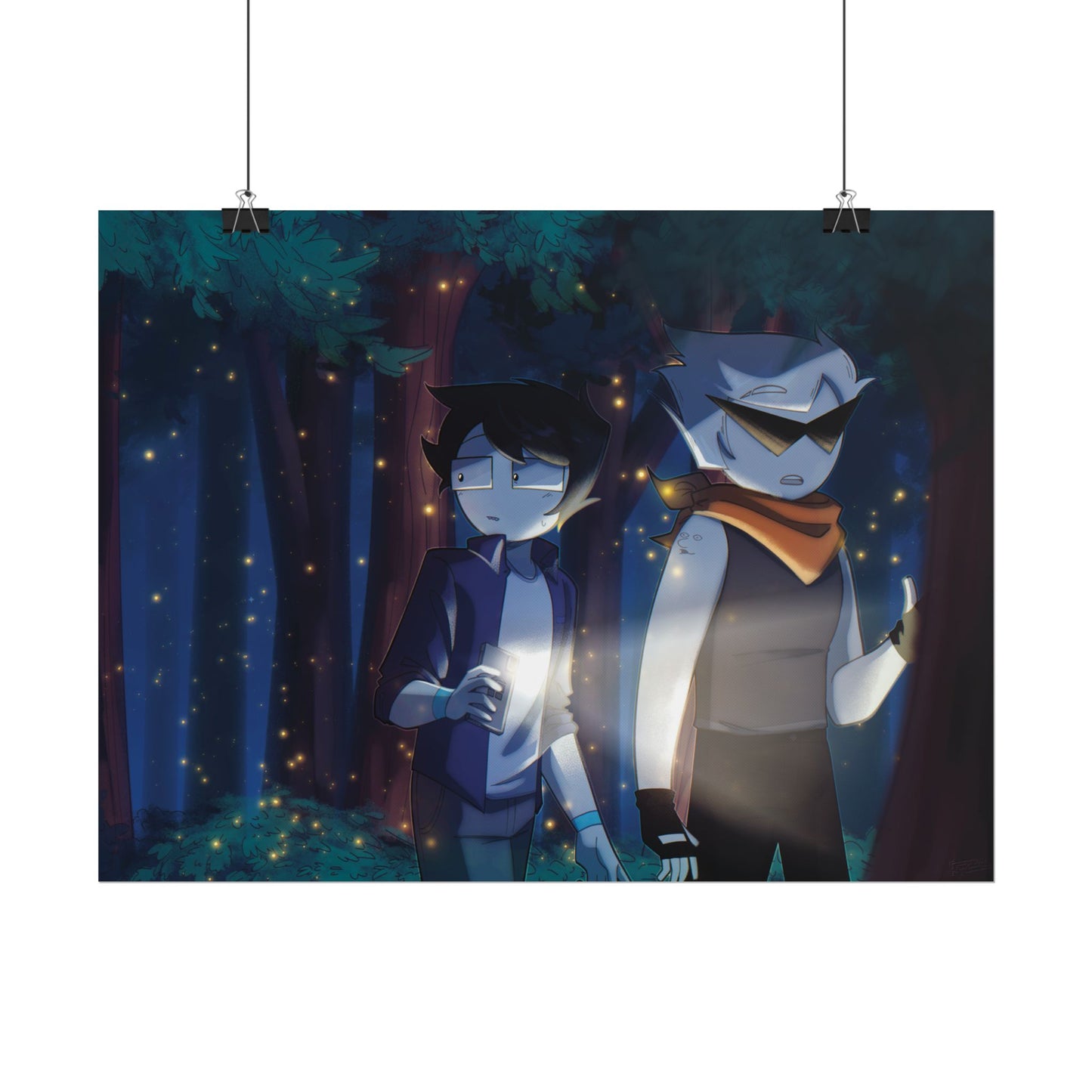 Homeslice "Evening Woods" Poster