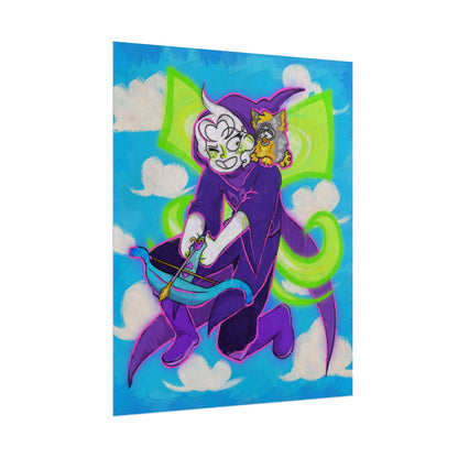 Kittyquest "Callie's Kitty" Print