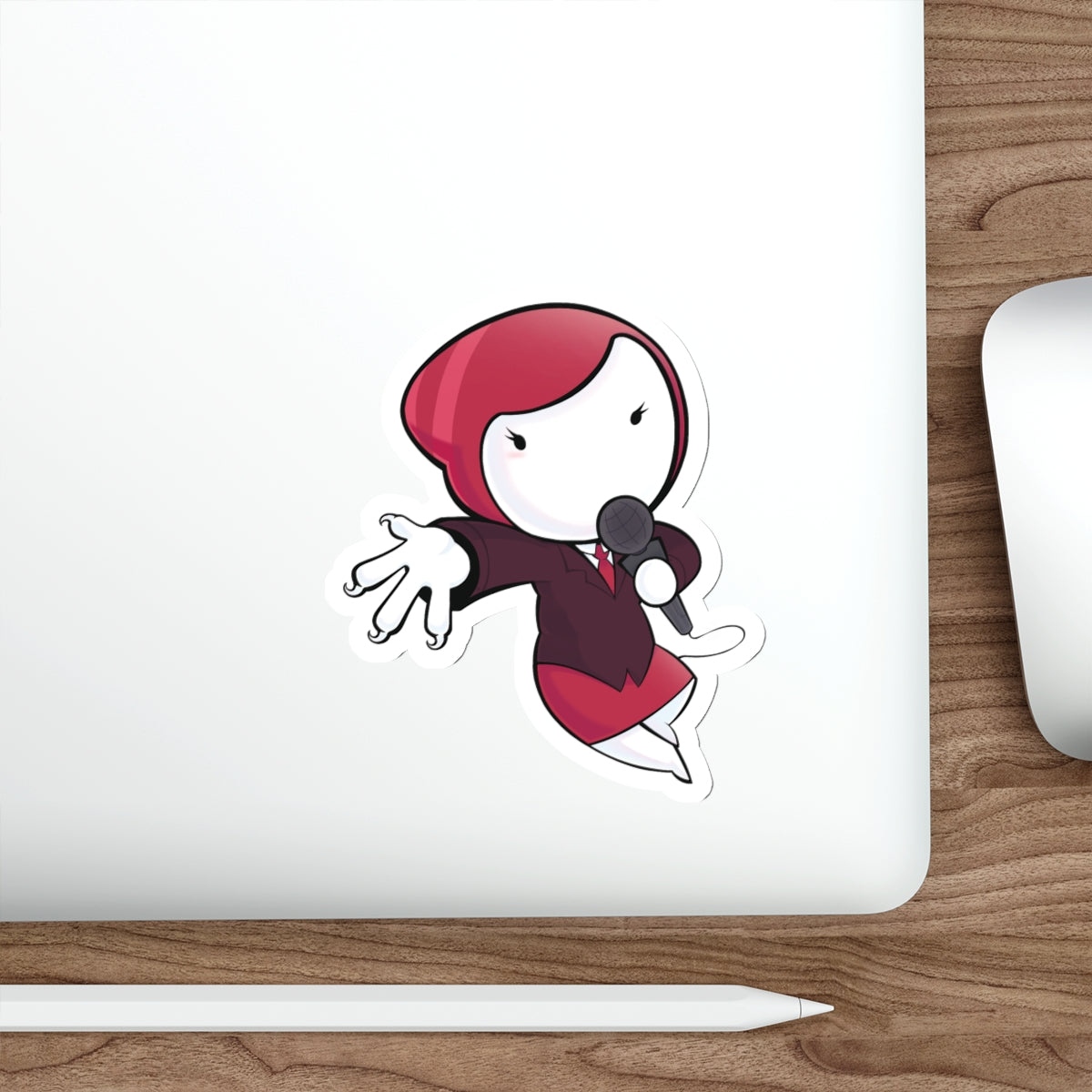 Homeslice "It's television hour!" Sticker