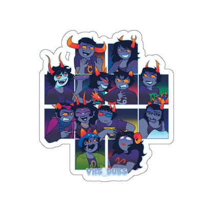 VHS Dubs "Team Alternia" Sticker