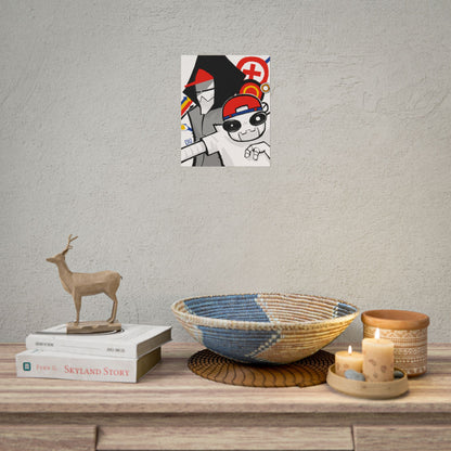 Project Soundpage "Robo Bros" Poster