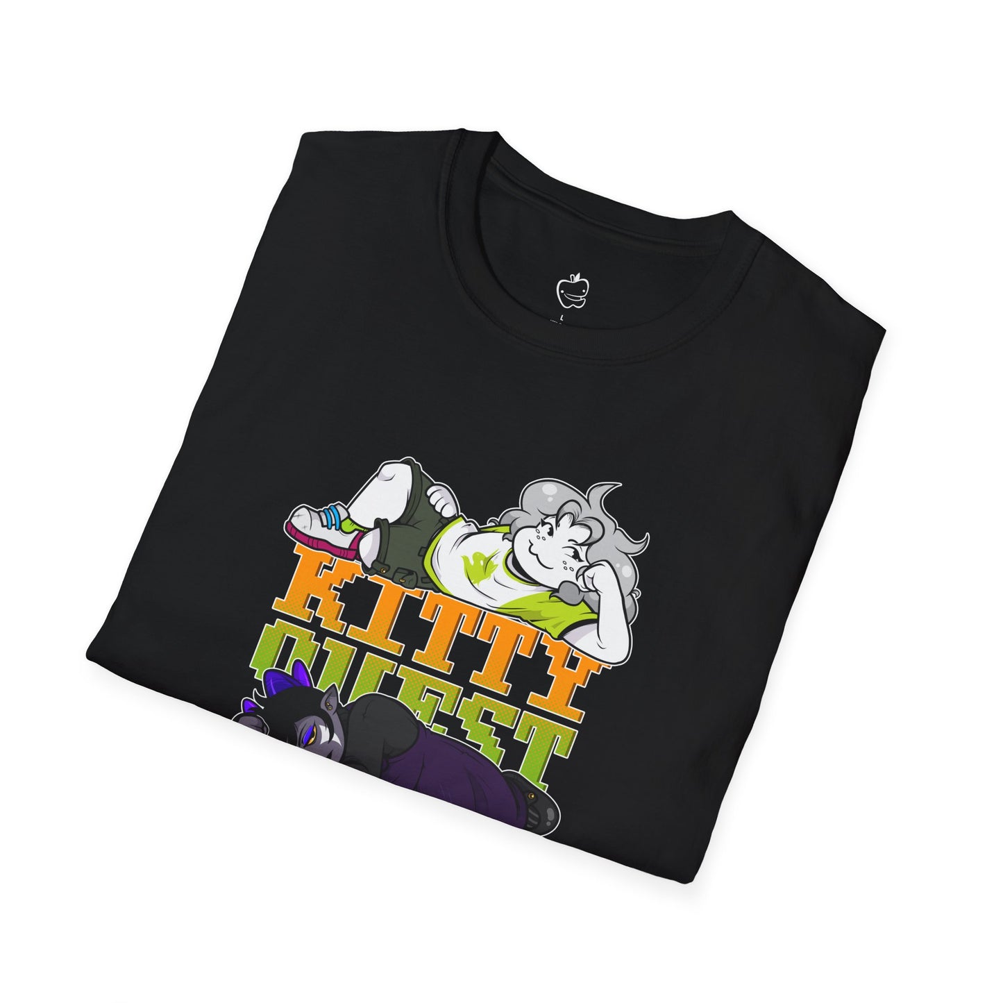Kittyquest "KITTYQUEST" Color T-Shirt