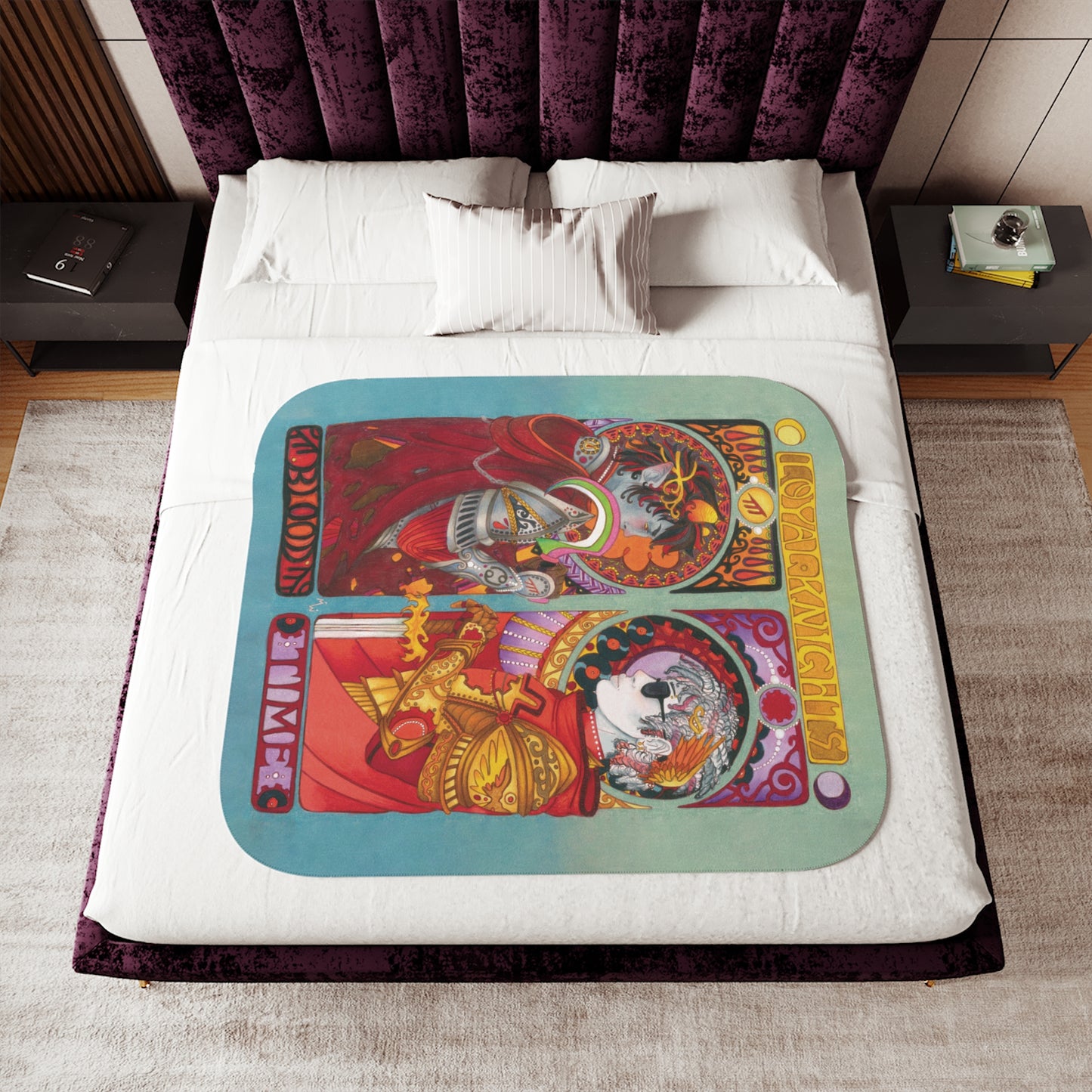 VHS Dubs "Loyal Knights" Blanket