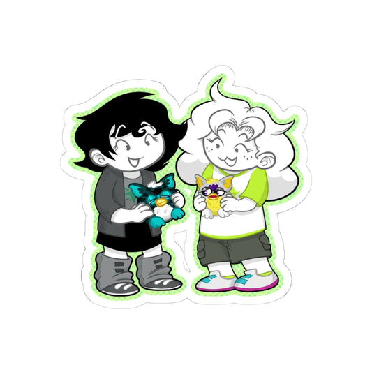 Kittyquest "Kitty and Joey" Sticker