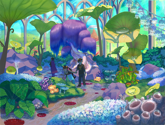 March 2025 "Land of Dew and Glass" Print