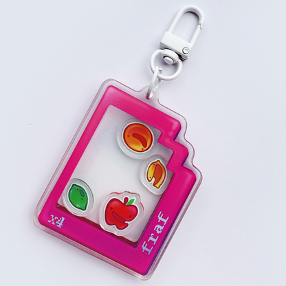 Fruity Rumpus Shaker Keychain