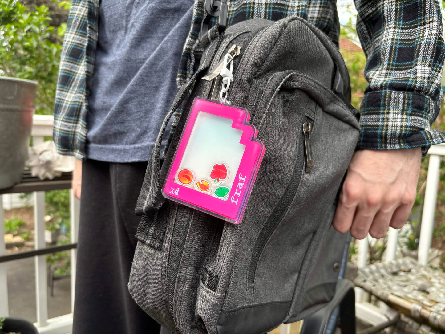 Fruity Rumpus Shaker Keychain