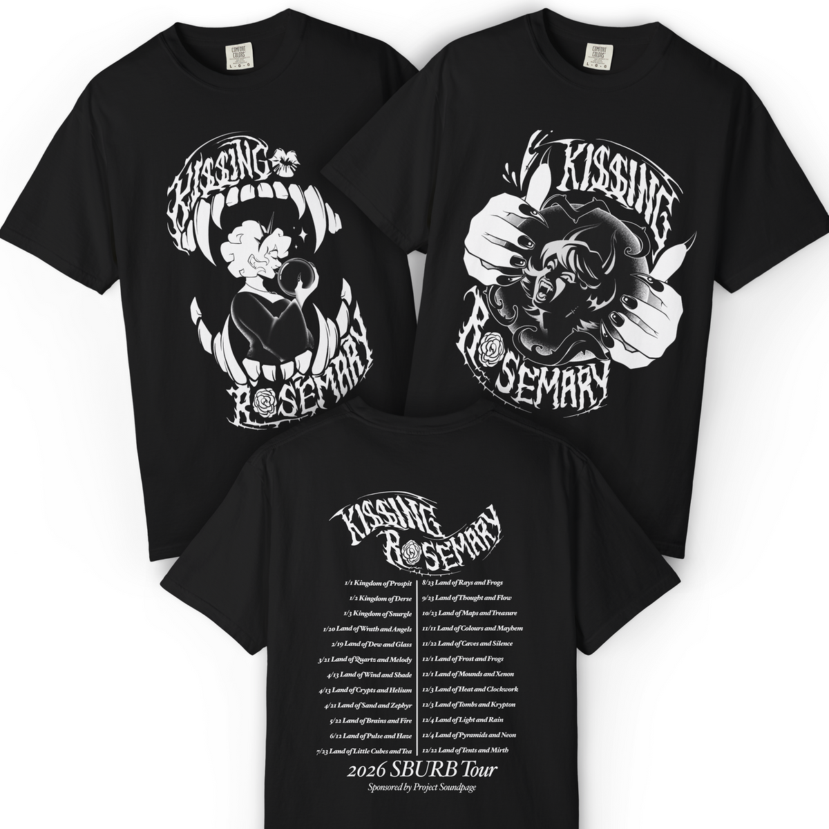 Project [S] RoseMary Band Tees