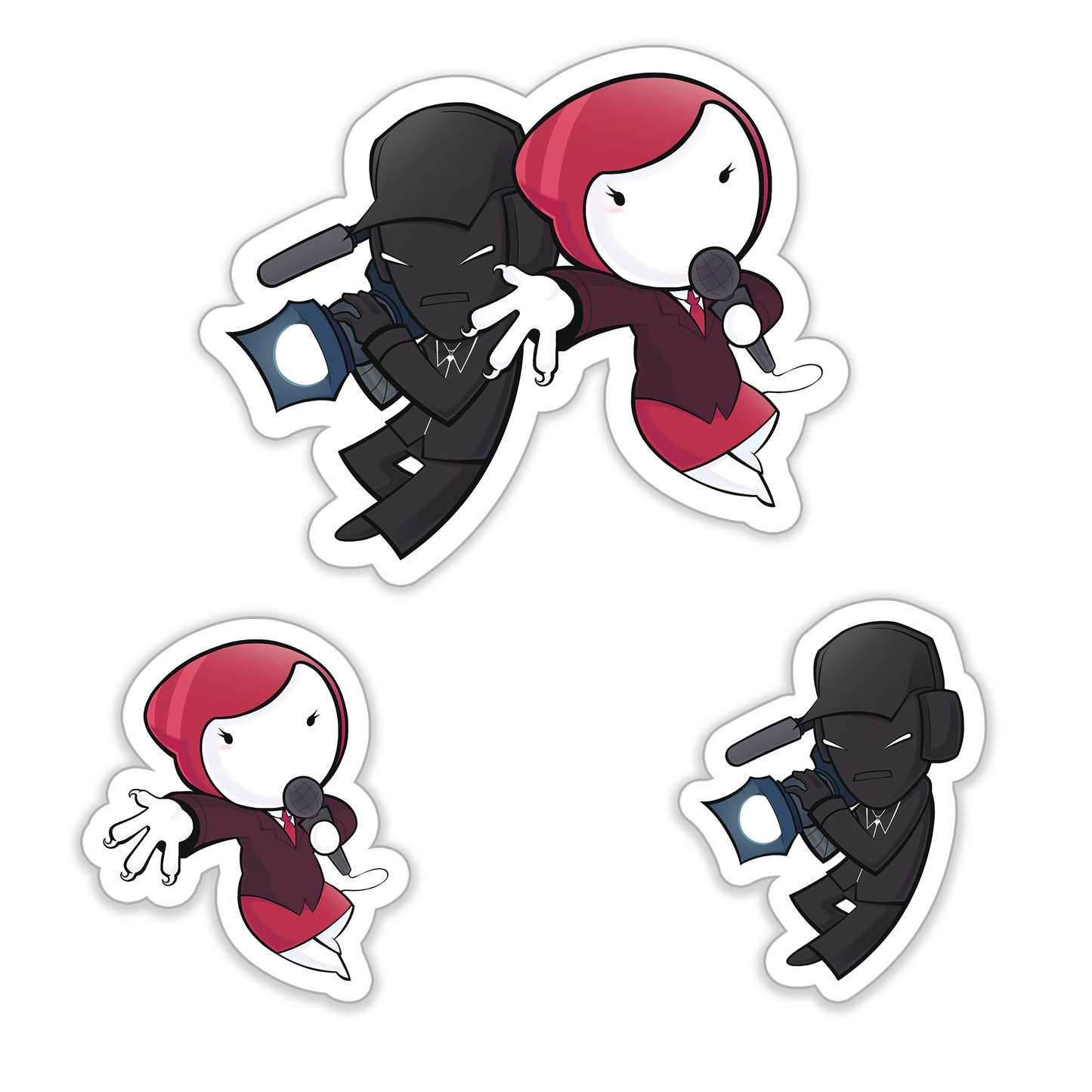 Homeslice "Lights, Camera!" Stickers