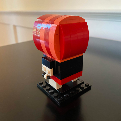 Homeslice "Ms. Paint BrickHeadz" Brick Building Set Instructions