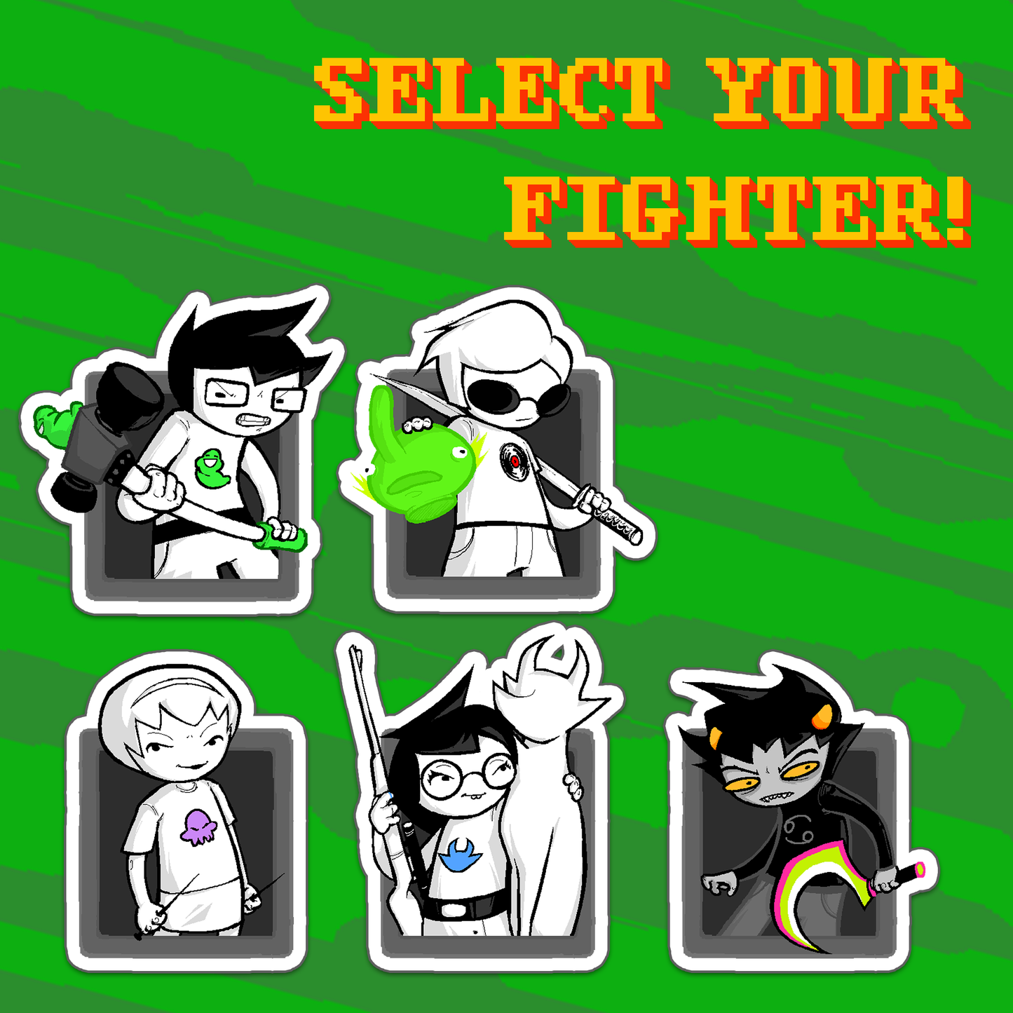 Strife Project "Character Select" Stickers
