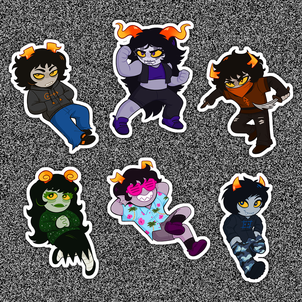 Vast Error "Aspect Holders" Stickers