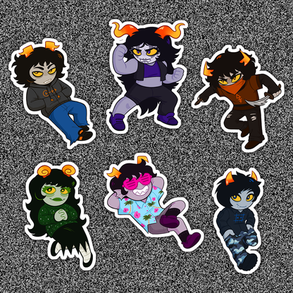 Vast Error "Aspect Holders" Stickers