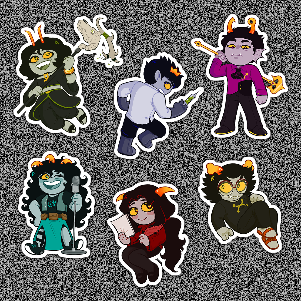 Vast Error "Aspect Holders" Stickers