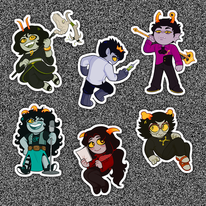 Vast Error "Aspect Holders" Stickers