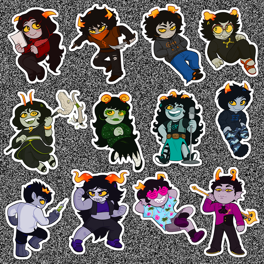 Vast Error "Aspect Holders" Stickers