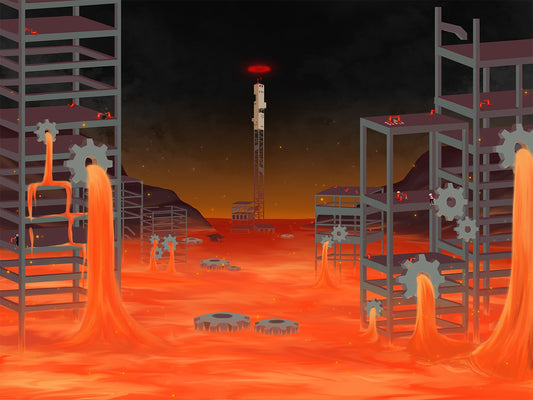 June 2024 "Land of Heat and Clockwork" Print